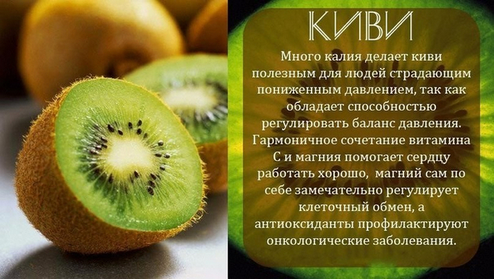 Киви фрукт полезные свойства и калорийность