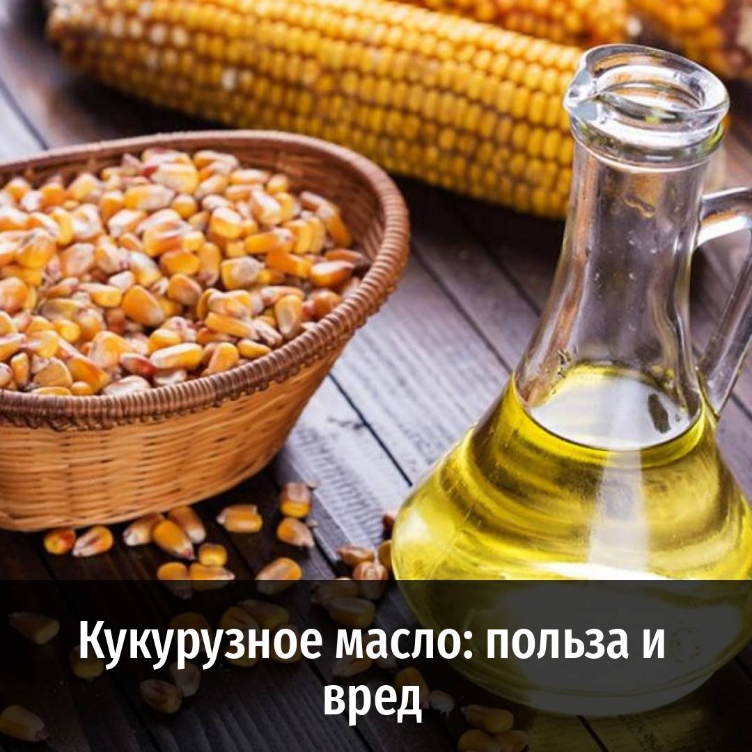Кукурузное масло: применение, польза и вред