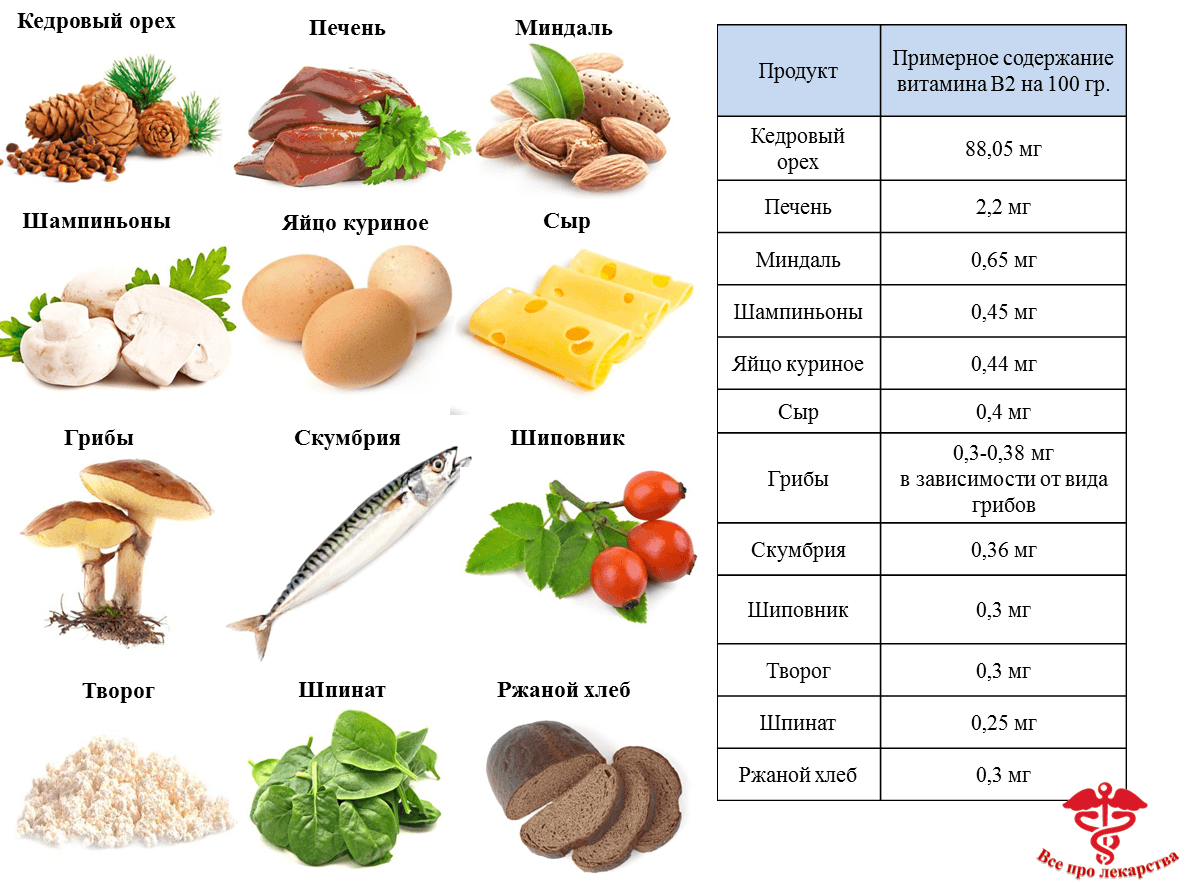 Таблица содержания витамина К2 в продуктах питания Для чего нужен менахинон, его влияние на организм: недостаток и избыток Перечень препаратов и показания к применению