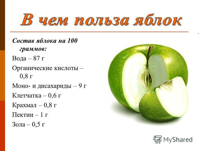 Яблоки антоновка полезные свойства состав калорийность