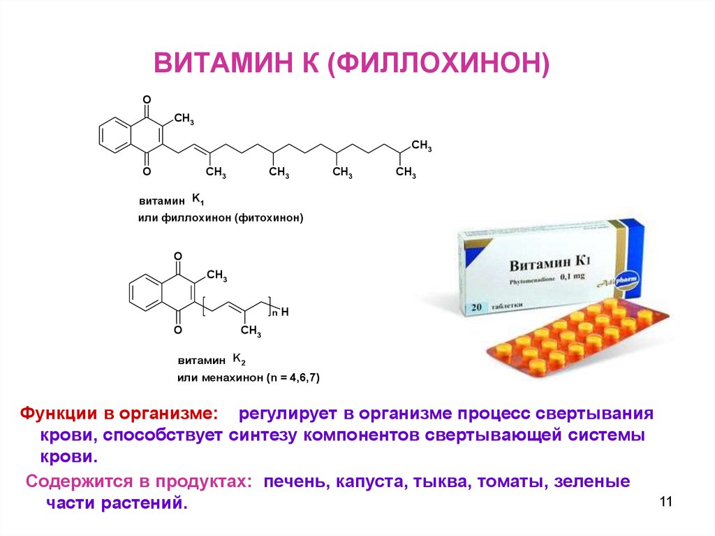 Витамин к (филлохинон): исследования в лаборатории kdlmed