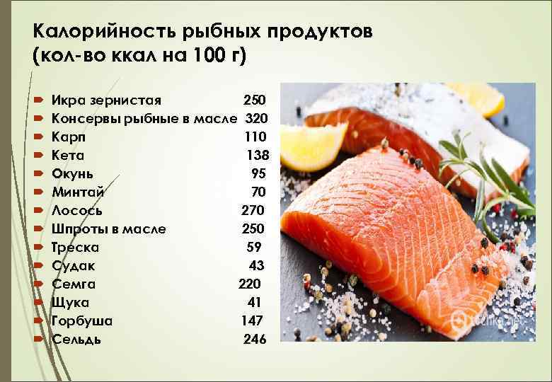 Рыба лосось: калорийность на 100 грамм, польза, вред, витамины, минералы – хорошие привычки