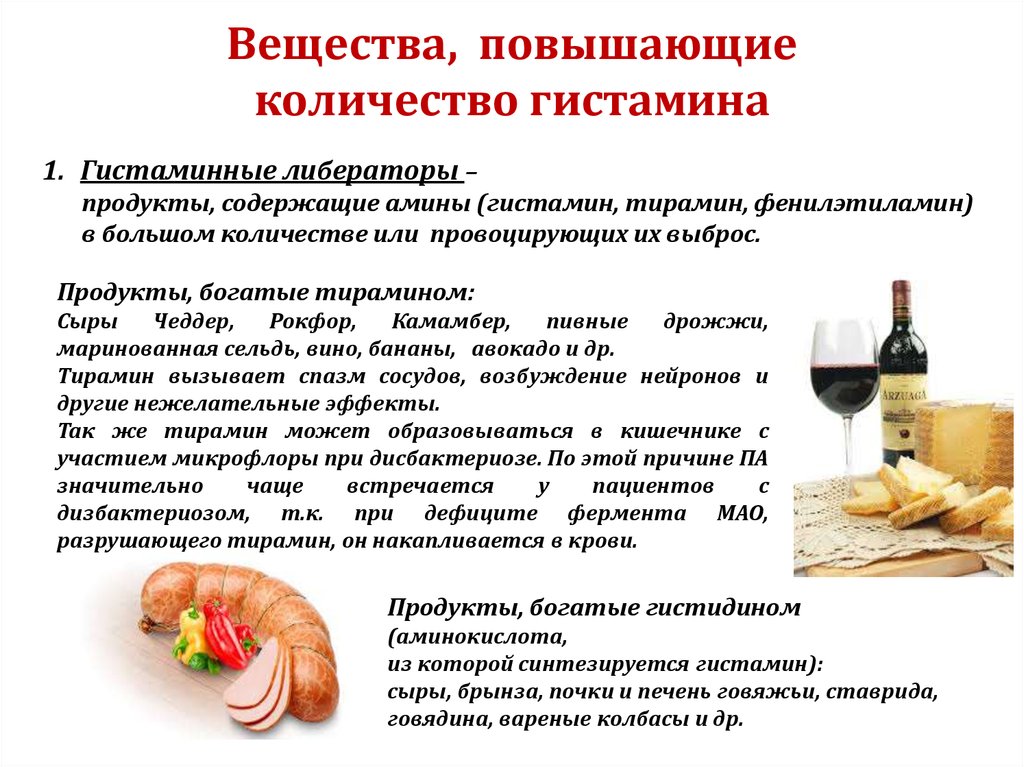 Непереносимость пищевого гистамина. - блог врача олега конобейцева