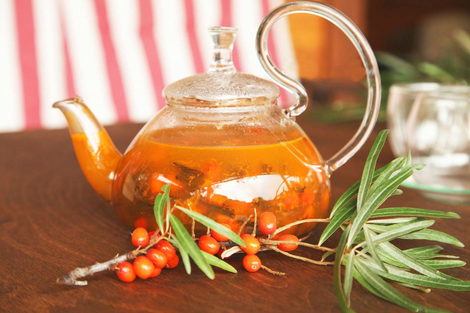 Облепиховый чай: 7 рецептов приготовления в домашних условиях
