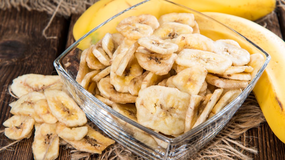 Как сделать банановые чипсы - wikihow
