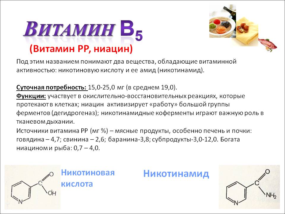 Витамин b3 (ниацин): исследования в лаборатории kdlmed