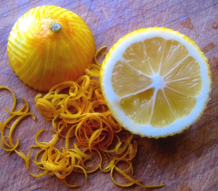 Цедра лимона - что это такое? вред и польза цедры лимона