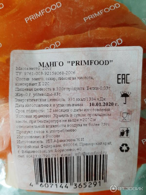 Калорийность манго. химический состав и пищевая ценность.