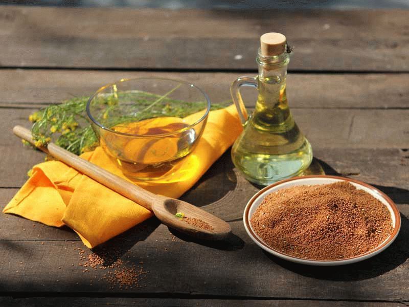 Рыжиковое масло - польза и применение, состав рыжикового масла