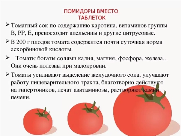 Польза и вред помидоров — 10 фактов о влиянии на организм человека, состав и противопоказания