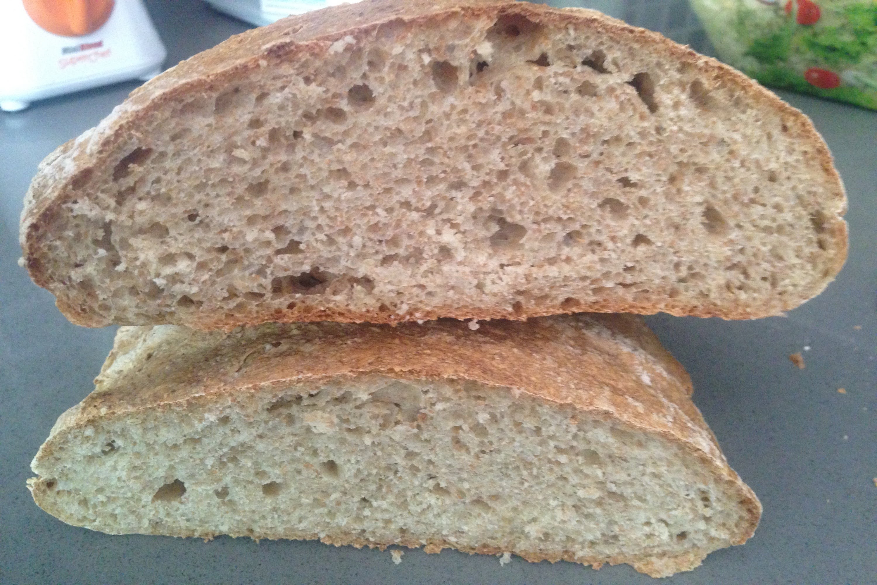 Хлеб с отрубями: в хлебопечке и в духовке. 3 фото рецепта