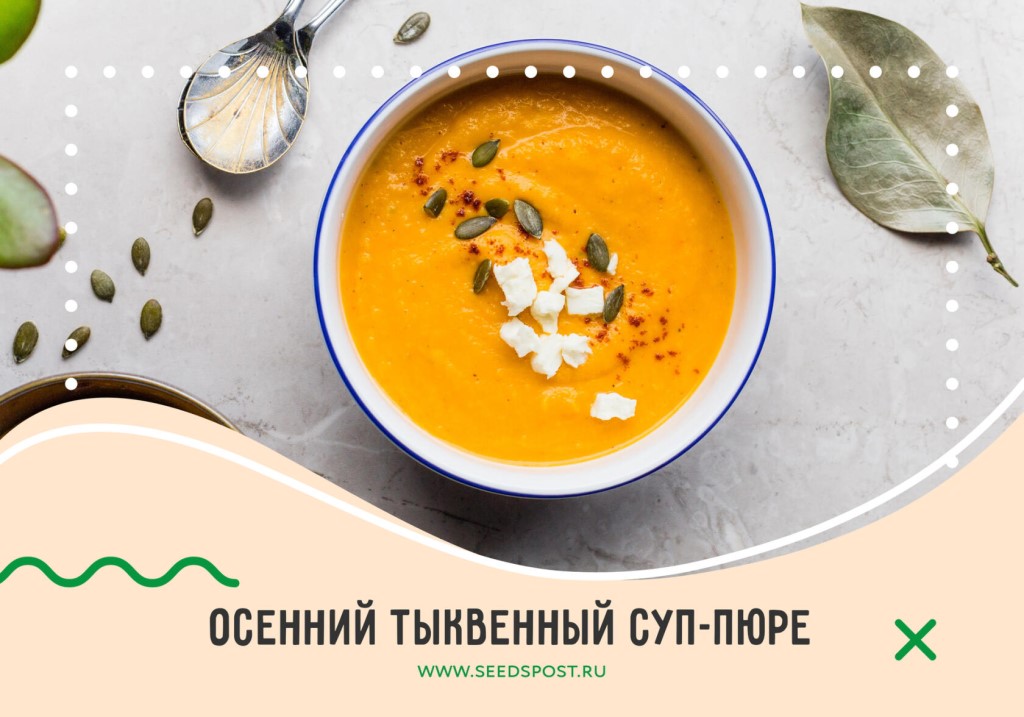 Суп пюре из тыквы - рецепты приготовления
