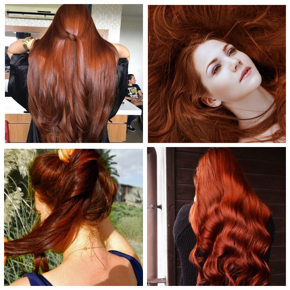 Окрашивание волос хной: от ярко-рыжих оттенков до насыщенного бургунда - леди стиль жизни