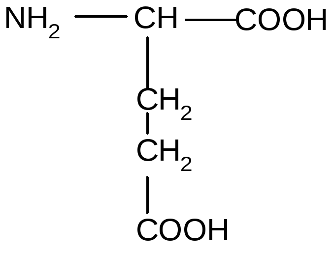 Глутаминовая кислота и глутамат натрия. аминокислоты
