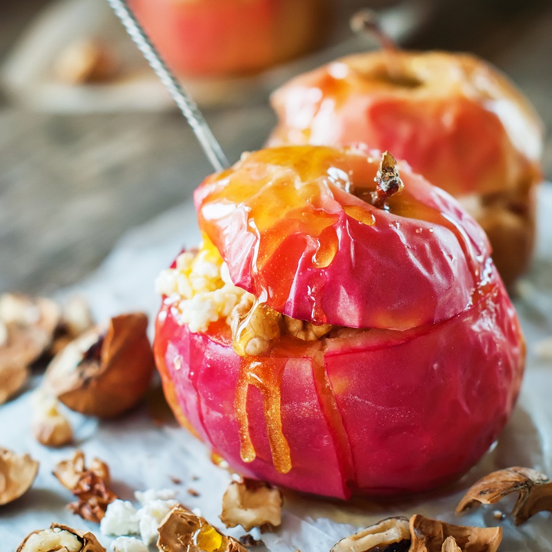 Яблоки запеченные калорийность 100 грамм. печеные яблоки в духовке - польза и вред для здоровья