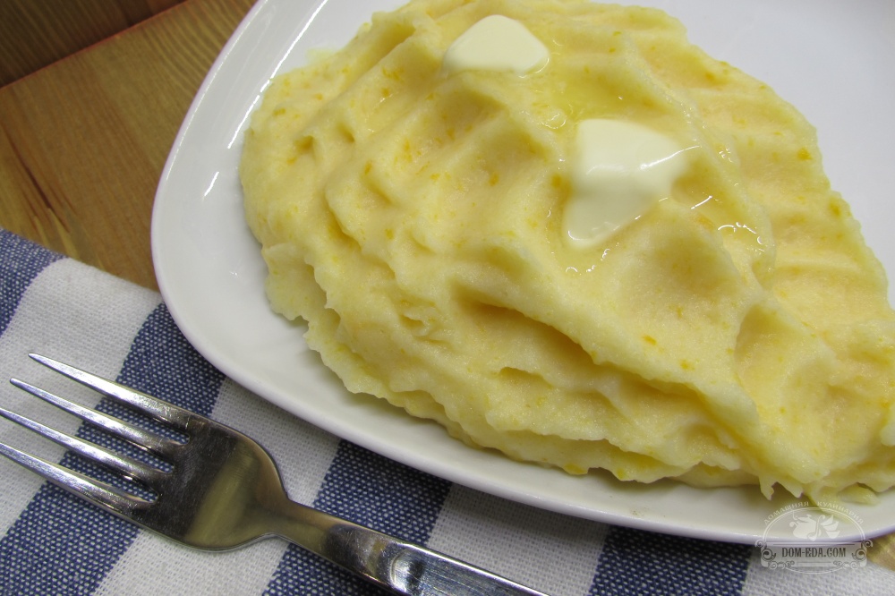 Сколько калорий в пюре картофельном на молоке без масла