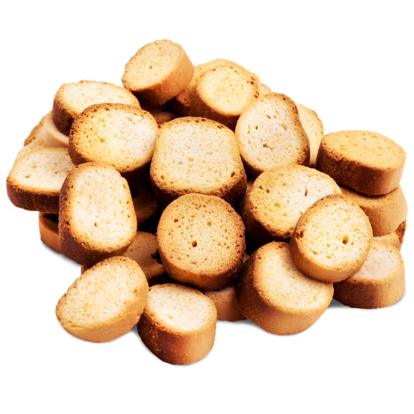 Калорийность сухарей из разного хлеба, их польза и вред