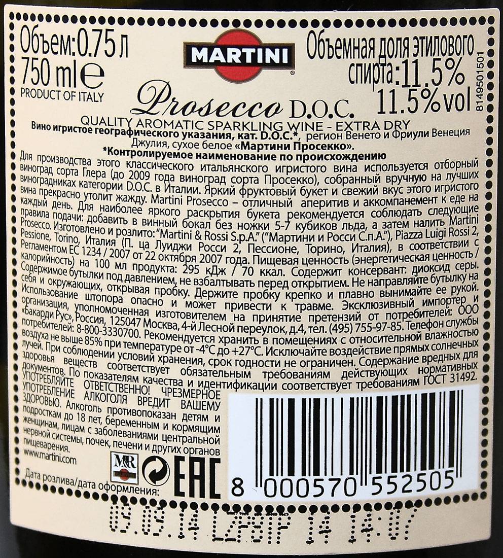Из чего делают мартини: состав, технология производства и разновидности - продукталко